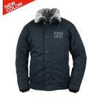 15日クーポン配布 ROUGH&ROAD (ラフ&ロード) バイク用 ウィンタージャケット N-1RボアウインタージャケットFP ブラック Lサイズ RR7691BK3