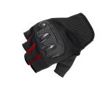 15 день купон распространение Komine Komine мотоцикл перчатка Gloves GK-242 защита сетка половина палец перчатка черный / красный 2XL размер 06-242/BK/RD/2XL