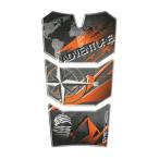 ROUGH&amp;ROAD ( черновой &amp; load ) для мотоцикла подушка бака print приключения модель дизайн RD scratch размер 199.4mm×109.8mm PI0024-GS3P