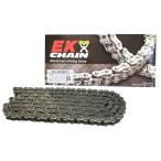 EKチェーン(江沼チェーン) バイク用チェーン 428SR-X2 (CR/NP) シルバー 128L SKJ (セミプレスクリップジョイント) QXリングシールチェーン