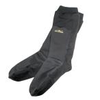19日クーポン配布 ROUGH&ROAD (ラフ&ロード) バイク用 フットウェア RR5899 ウインドガードHOTソックス ブラック フリーサイズ(24-28cm) RR5899BK