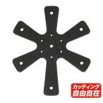 ROUGH&ROAD (ラフ&ロード) バイク用 ヘルメット調節スポンジパット ヘルメットスペーサー グレー 16mm RR6206
