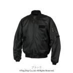 フラッグシップ Flagship バイク用 春夏 プロテクター メッシュジャケット フライトジャケット ウェア FJ-S220 ベンタスMA-1 Bタイプ ブラック Sサイズ
