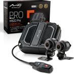 デイトナ Daytona Mio ミオ バイク ドラレコ 前後 2カメラ 2K SONY製STARVIS2 駐車監視 GPS WiFi microSD付属 防水 防塵 LED信号 Gセンサー MiVue M820Pro 63340