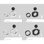 SYGN HOUSE автограф house крепление система Second труба зажим основа машина m серебряный * потертость rudo черный S размер 22.2mm/1inch*L размер 28.5mm/1.25inch