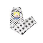 COOKMAN Cook man Chef Pants Dots Whiteshef брюки точка белый длинный 231-21802