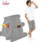 COOKMAN Cook man Chef Pants Short Front Pocket Hickory Blackshef брюки Short Hickory желтохвост k231-62922