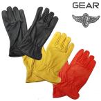 ショッピング宝塚 送料無料　売切り特価品　GEAR 鹿革 プレーングローブ 3シーズン用  春夏秋用　ディアスキン 裏地無し　万能グローブ バイカーグローブ　バイクグローブ