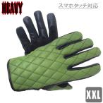 HEAVY HGGP-05S-AG размер XXL( Army зеленый ) diamond стежок гора кожа ягненка простой перчатка смартфон Touch соответствует Cross Cub цвет 