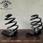 Softail Thunder250��p�@�V�[�g�X�v�����O & �X�e�[  �u���b�N�@ THUNDER MOTORCYCLES �T���_�[250