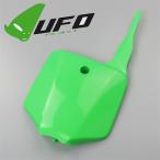* выставленный товар KX65/'01-'23 KLX110/'01-'09 UFO передний номерная табличка зеленый (UF-3732-025)