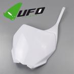 * выставленный товар YZ125/250 YZ250F/450F UFO передний номерная табличка белый осмотр / обтекатель / экстерьер (UF-3880-046)