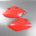 *CRF450R/'07-'08 UFO боковая панель / боковая крышка красный выставленный товар (UF-4616-070)