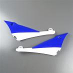 *YZ450F//'11-'13 UFO крышка топливного бака голубой / белый выставленный товар (UF-4829-999)