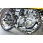 AGAIN アゲイン ストレートマフラー ６４パイ メッキ CB400FOUR 空冷