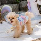 犬服小型犬用女の子韓国風ペット服お...