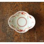 有田焼　赤絵万歴木瓜小付（豆鉢）