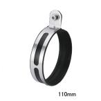  Kijima (KIJIMA) 209-272 хомут глушителя жаростойкий резина приложен 110mm нержавеющая сталь универсальный 