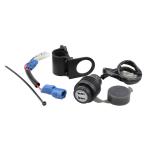 【在庫あり】キジマ (KIJIMA) 304-6302 USBポートキット ツイン トータルDC5V/4ACT ホンダ CT125 ハンターカブ