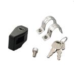 デイトナ DAYTONA 75477 ヘルメットホルダー 22.2/25.4mmハンドル取付タイプ ブラック 【汎用】