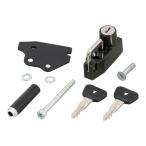 【在庫あり】キタコ KITACO 80-564-14700 ヘルメットホルダー ブラック キー2個付属（スペア含む）ホンダ CT125 ハンターカブ