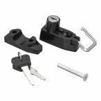 在庫あり キタコ KITACO 80-564-90050 ヘルメットロック 22.2mmハンドル ブラック ヘルメットホルダー BW'S50 PCX GROM Z125Pro (汎用)