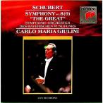 【中古】CARLA MARIA GIULINI カルロ・マリア・ジュリーニ（指揮）　／　SCHUBERT:SYMPHONY NO. 8(9) "THE GREAT"〔輸入盤CD〕