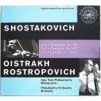 【中古】DAVID OISTRAKH  ダヴィド・オイストラフ　／　SHOSTAKOVICH : violin &amp; cello concertos〔輸入盤CD〕