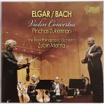 [ б/у ]PINCHAS ZUKERMAN булавка rental * Zoo машина man | ELGAR, BACH : VIOLIN CONCERTOS ( зарубежная запись CD)