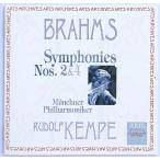 [ б/у ]RUDOLF KEMPEru доллар f* талон pe| BRAHMS : SYMPHONIES Nos.2 &amp; 4( зарубежная запись CD)
