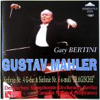 【中古】GARY BERTINI ガリ・ベルティーニ（指揮）　／　MAHLER : SINFONIE Nr. 4 &amp; Nr. 6 "TRAGISCHE" 〔輸入盤CD〕