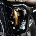  Triumph 2016~ защита двигателя черный British Customs( желтохвост салфетка custom )
