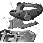 FJR1300 06-20 MONOKEY plate есть задний багажник GIVI