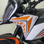 KTM 390 приключения передний боковой обтекатель белый C-RACER
