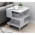 A37313 ベッドサイドテーブル 置台 サイドテーブル ナイトテーブル 高級感 アンティーク風 ソファーテーブル