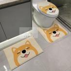 トイレマットセット可愛い　トイレカバー用品4点セット