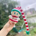  новый товар 2 позиций комплект Рождество labubu Rav b мягкая игрушка одежда 17cm надеты . изменение костюм мульт-героя 