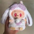  новый товар 2 позиций комплект заяц labubu Rav b мягкая игрушка одежда 17cm надеты . изменение костюм мульт-героя 