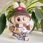  шляпа верх и низ в комплекте 4 позиций комплект labubu Rav b мягкая игрушка одежда 17cm надеты . изменение костюм мульт-героя 