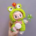  новый товар 2 позиций комплект labubu Rav b мягкая игрушка одежда 17cm надеты . изменение костюм мульт-героя 