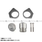 エヴァテック Ninja250 Ninja400 ハンドルアップキット 20mmUP カラー シルバー EVATEK