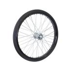 オオシマ（自転車） 26×2 1/2 ノーパンクタイヤ付リムセット 組付（ブラック） メーカー在庫あり OOSHIMA