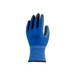正規品／おたふく手袋 13G天然ゴム背抜き手袋10P（ブルー） サイズ：L OTAFUKU GLOVE 日用品