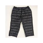 プロモンテ WD037 ダウンパンツ 七分丈フルオープン70（ブラック） サイズ M メーカー在庫あり PUROMONTE キャンプ