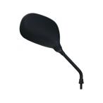 リード工業 リアビューミラー ギャクネジ（ブラック）8mm LEAD