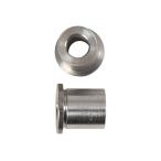ヘプコ＆ベッカー リペア アルミスリーブセット クラッシュパッド用 9mm（シルバー） HEPCO＆BECKER