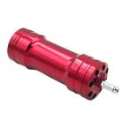 KN企画 汎用 汎用ビレットインテークチャンバー（レッド） kn926