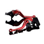 SPEEDRA アルミビレットアジャストレバーセット スタンダードショート（レバー本体：レッド） アジャスター チタン SPEEDRA