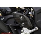 SPEEDRA YZF-R25/YZF-R3/MT-25/MT-03 ヒールプレート 左右セット ドライカーボン 仕様 綾織り艶消し SPEEDRA