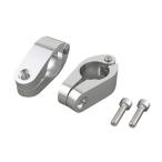 poshu лицо quick release скоба зажим 22.4mm размер 2 шт. комплект цвет серебряный производитель наличие есть POSH Faith